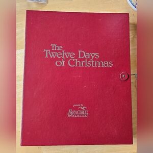 12 days of Christmas pewter ornaments